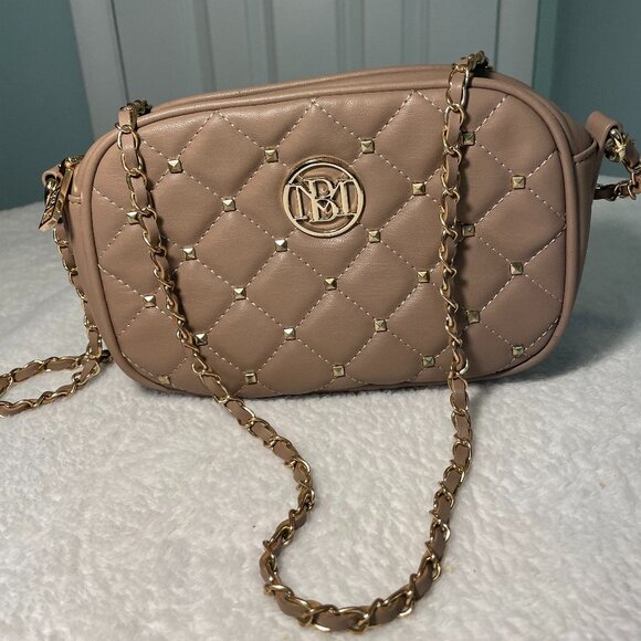 Studio Badgley Mischka Quilted Studded Crossbody Bag - Picture 6 of 6